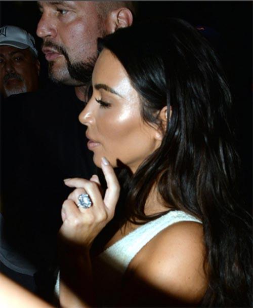 Kim Kardashian's Engagement Rings