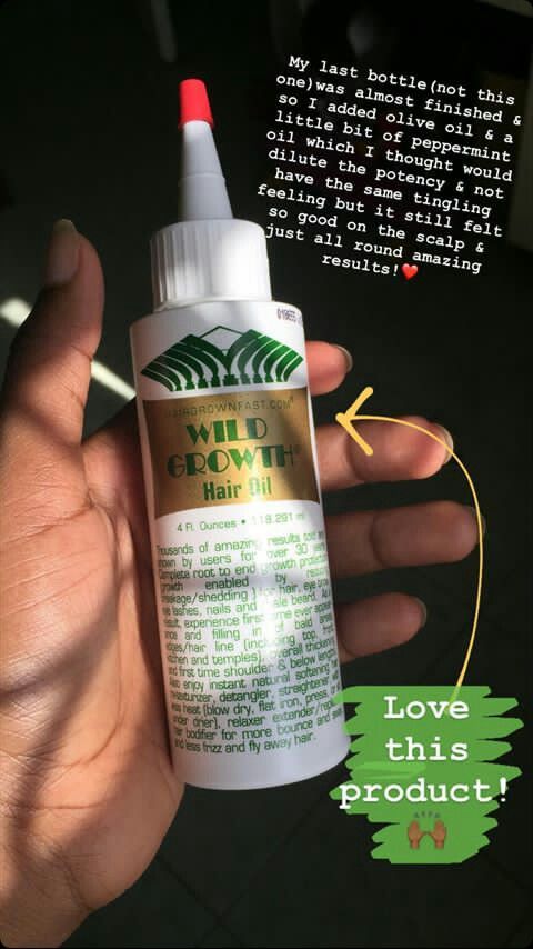 Wild Growth Hair Oil 