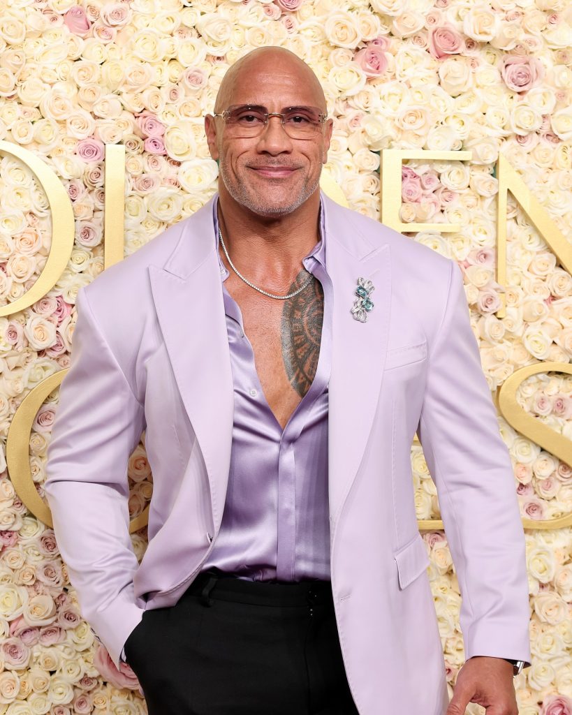 Dwayne Johnson in Dolce and Gabbana