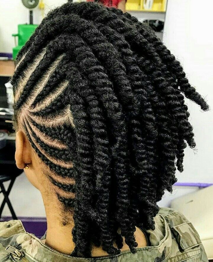 Braided and Twisted Mohawk