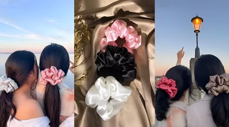 Creative Ways to Style Your Hair with Silk Scrunchies 
