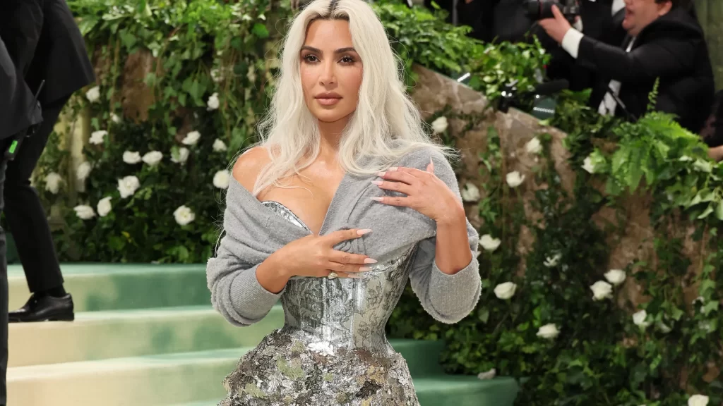 Kim Kardashian at the Met Gala