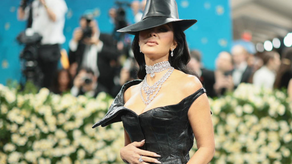Kim Kardashian at the 2025 Met Gala