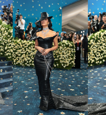 Kim Kardashian at the 2025 Met Gala