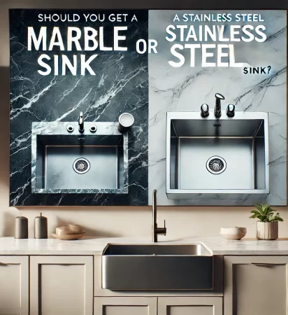 Marble sink