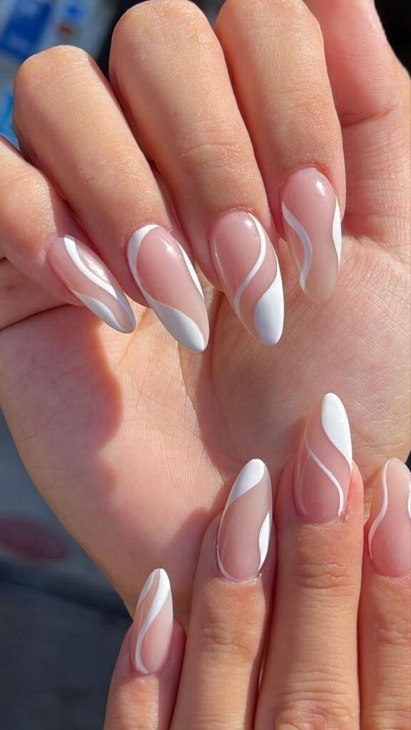 White Nail Designs with a Twist