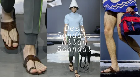 Prada’s Kolhapuri Sandal Just Walked All Over Milan