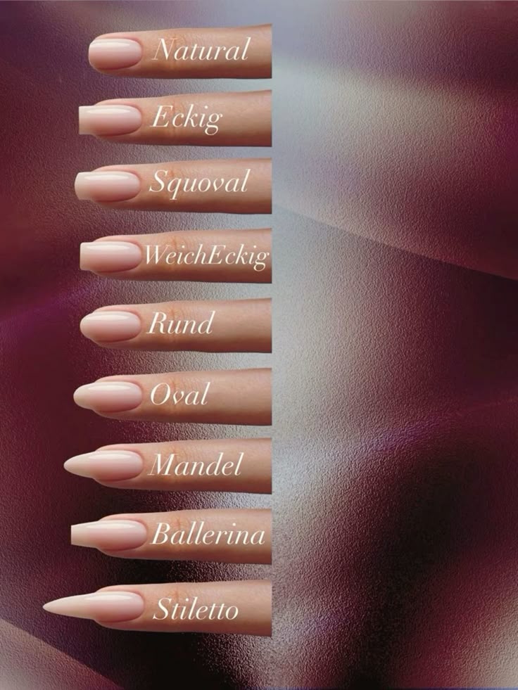 Your Nail Shape Guide