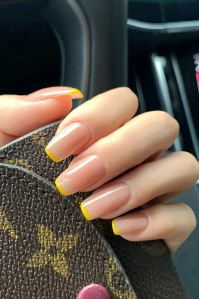 French Manicure + Chrome = Yes, We're Obsessed