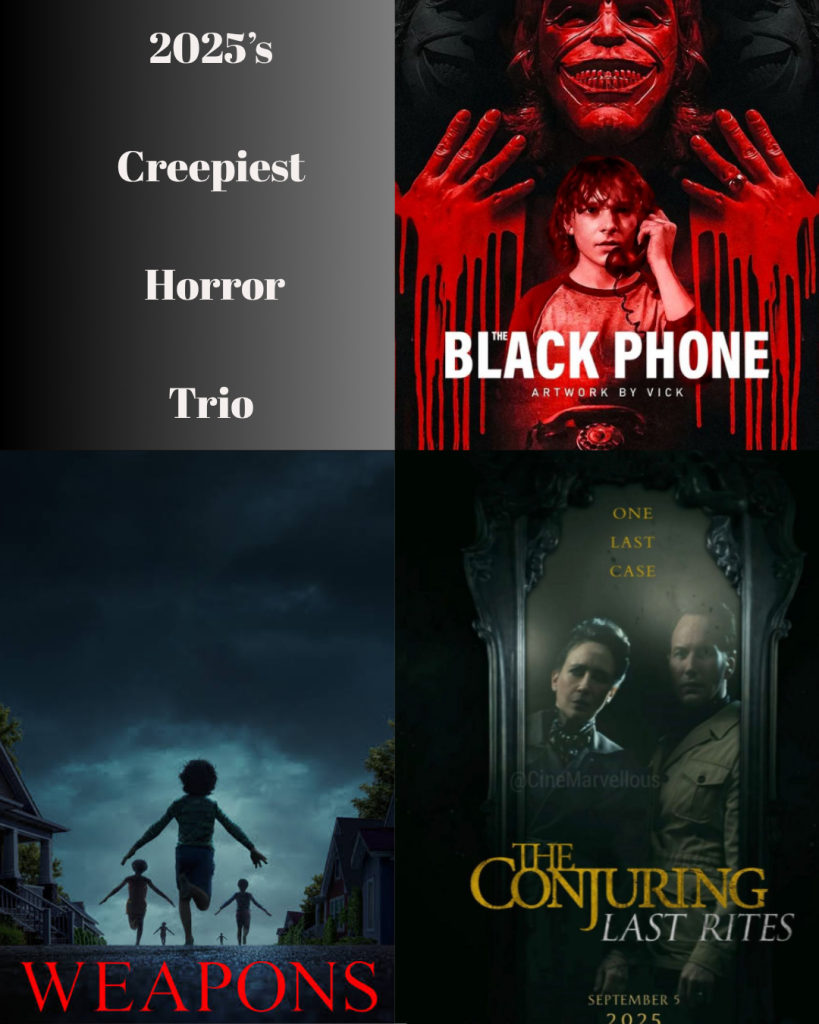 Black Phone 2, Weapons & Last Rites: 2025’s Creepiest Horror Trio