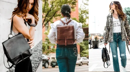 Backpacks, Totes & Messengers: Handmade Leather Bags for Back to School & Beyond