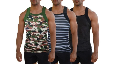 From Square Neck to Classic: Men’s Tank Tops for Any Season