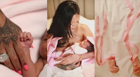 Rihanna & A$AP Rocky Welcome Baby Girl in LA