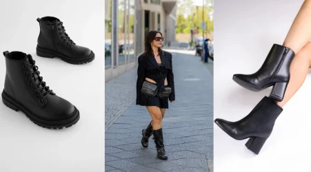 2025 Boot Trends: Black & Cream Boots Slay