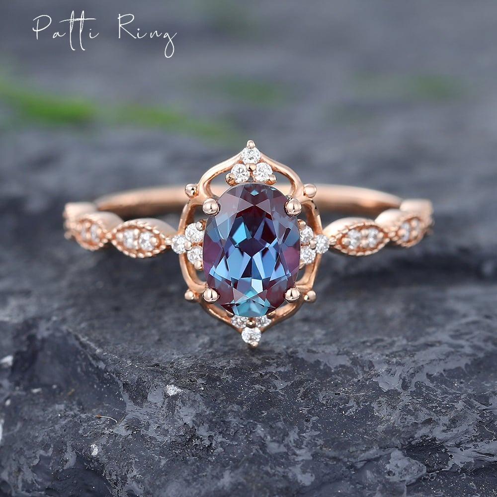 Alexandrite Ring 