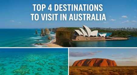 Top 4 Destinations to Visit with Luxury Tours of Australia Top 4 Destinations to Visit with Luxury Tours of Australia