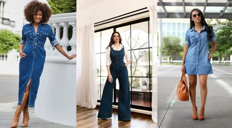 Styling a Denim Dress Just Got Cool Again — Here’s Proof