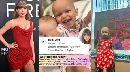 Taylor Swift’s $100K Hug for a Brave North Carolina Two-Year-Old