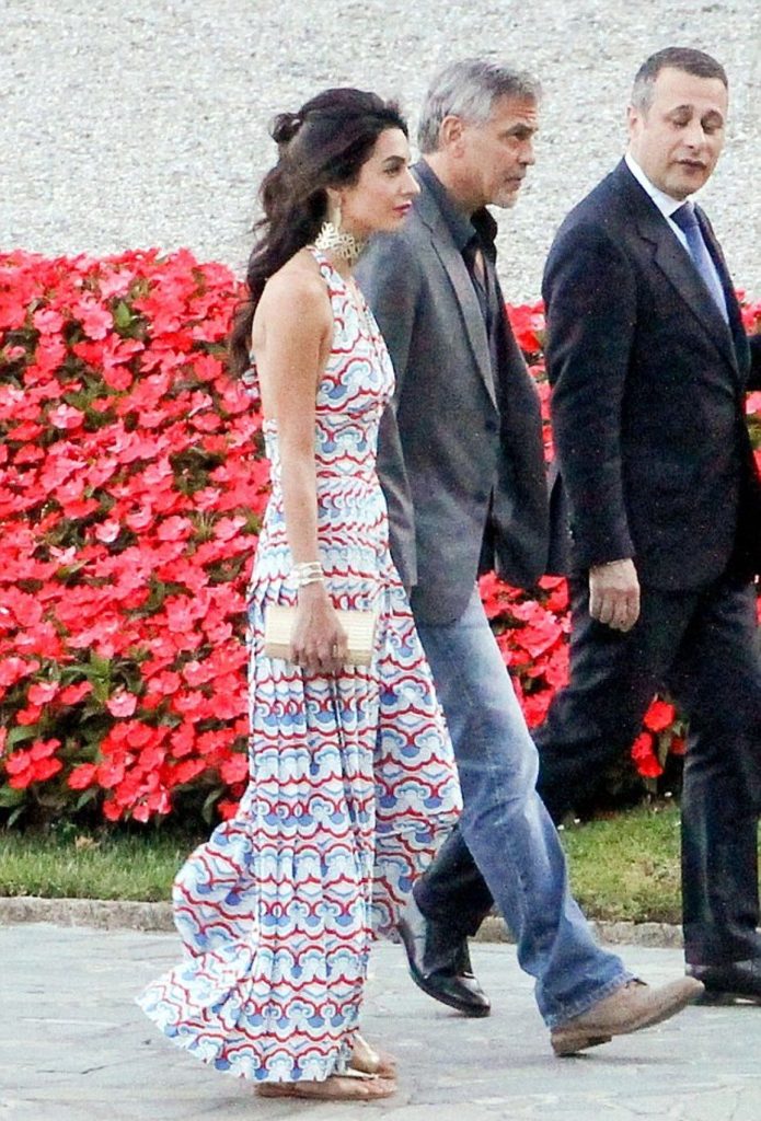 Amal Clooney Euro Summer Style