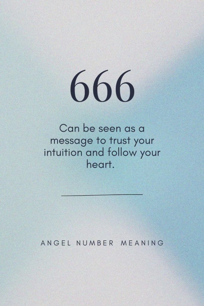 666 Angel Number