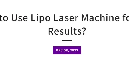 Are At-Home Lipo-Laser Machines Effective? What You Need to Know