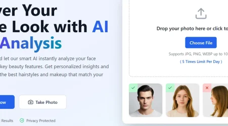 H‌ow‌ to U‌se​ AI Face Sh​ape Analysis and AI‌ Hair​Style Online⁠ F⁠ree