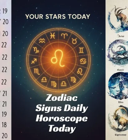 Zodiac Signs Daily Horoscope Today