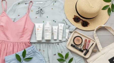 How Do You Style Vacation Looks Without Skin Breakouts?