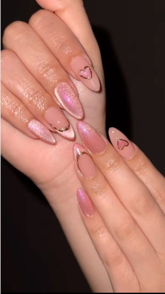 pink nail designs